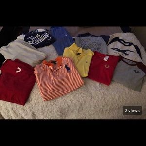 Boys True religion, Hollister, Polo sizes 14/16